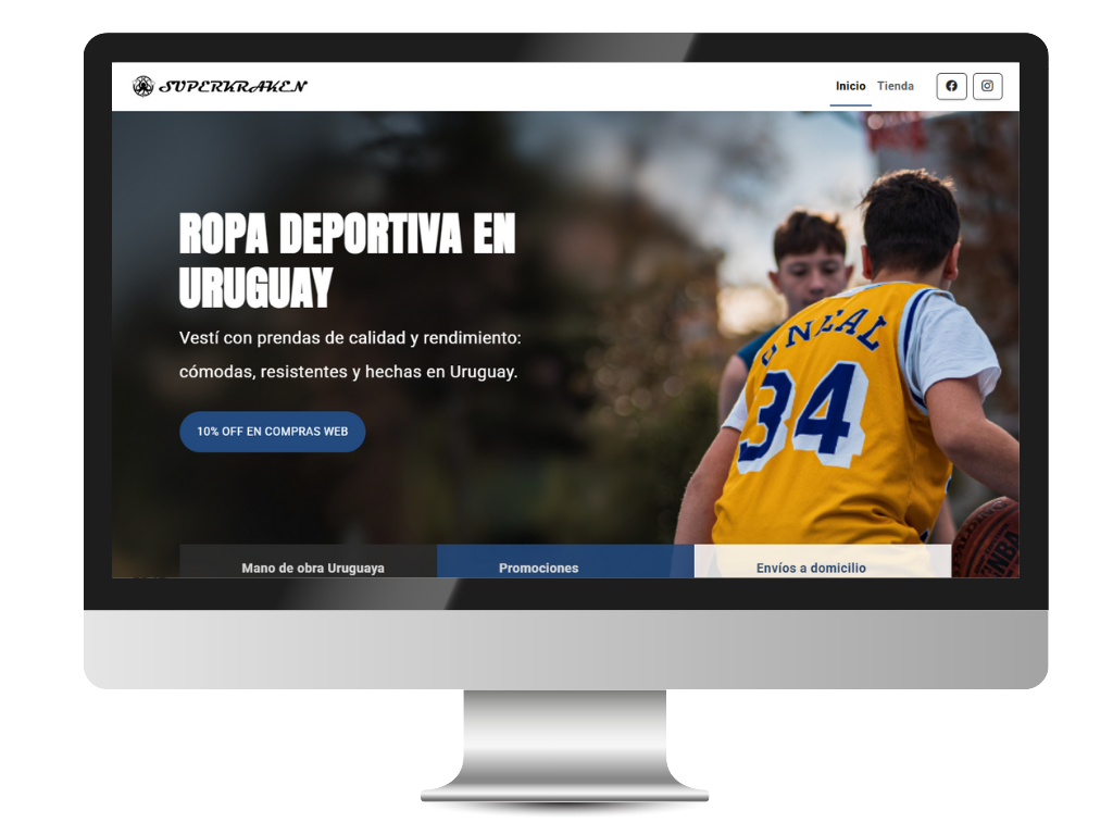 Diseño web creativo y moderno en Uruguay - Portafolio Moderna Webs